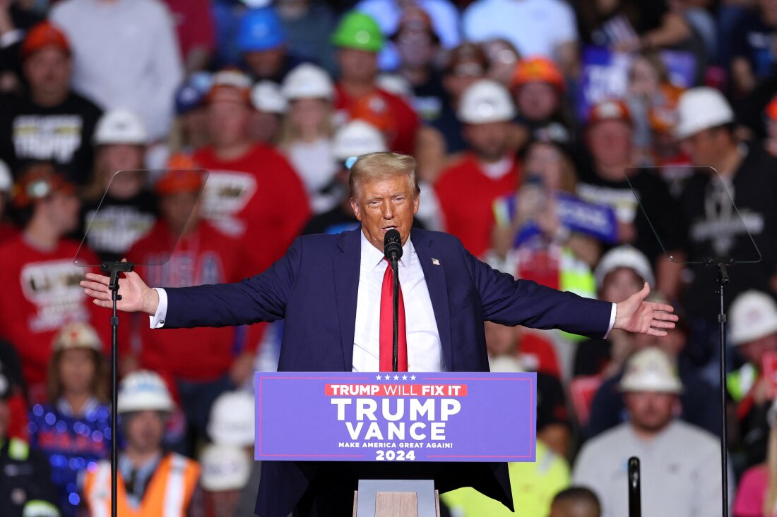 Trump assume na quarta feira dia 6 de novembro a previdencia dos Estados Unidos da América